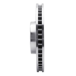 BMW 650I Convertible Brake Rotor (1) - Right Front - R1 Concepts - Drilled & Slotted - Silver - `10-`18